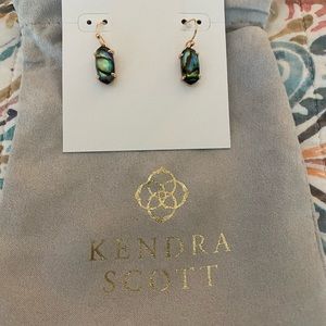 Kendra Scott abalone earrings